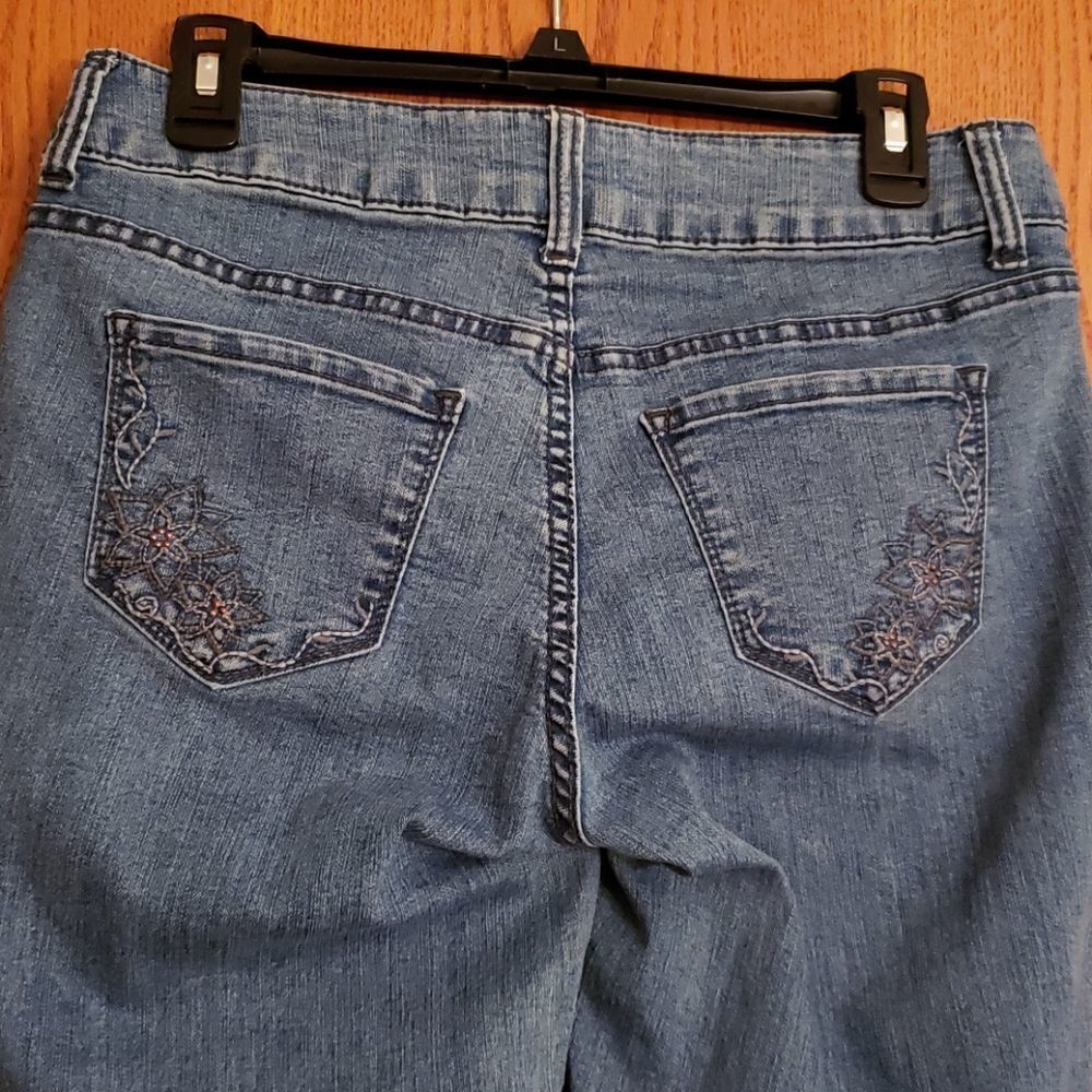 EUC Lee Riders Mid Rise Straight Leg Jeans Sz 8P